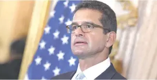  ?? FUENTE EXTERNA ?? Pedro Pierluisi asumió como gobernador el pasado viernes.