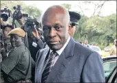  ?? PICTURE: AP ?? Angola’s President Jose Eduardo dos Santos. He has said he will not run in elections set for August but as head of the ruling party he will retain sweeping powers.