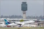  ?? CP FILE PHOTO ?? A WestJet plane takes off from Vancouver Internatio­nal Airport in this May 2019 file photo.