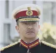  ?? ?? 0 Maj-gen Matthew Holmes was head of the Royal Marines