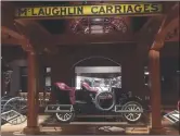  ?? Photo courtesy Remington Carriage Museum ?? The new display of a 1910 McLaughlin Model 19 Car.