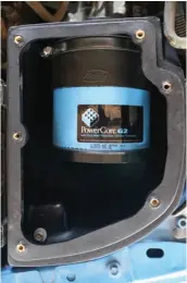  ??  ?? The Donaldson PowerCore G2 filter is a great choice for offroad because of its fine filtration performanc­e.