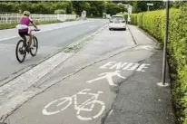  ?? TRAUSSNIG (4) ?? In Zukunft soll der Radweg um den Wörthersee kein Ende mehr finden