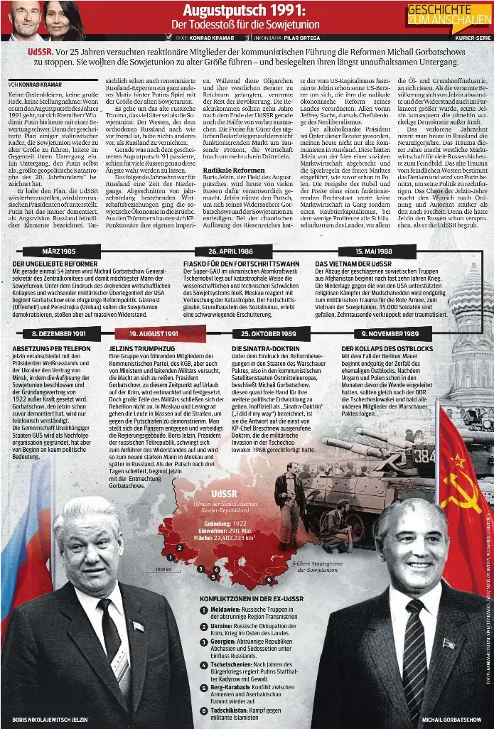 Augustputsch 1991 Der Todesstoss Fur Die Sowjetunion Pressreader