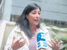  ?? EFE ?? Yacqueline Montecinos, de biodiversi­dad marina de WWF Chile.