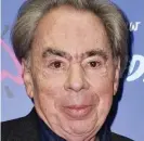  ?? ?? Phone call: Lord Lloyd-Webber