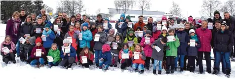  ?? Foto: Kruppe ?? Das Sportabzei­chen ist in Klosterlec­hfeld so beliebt wie in keiner anderen Gemeinde im Landkreis Augsburg.