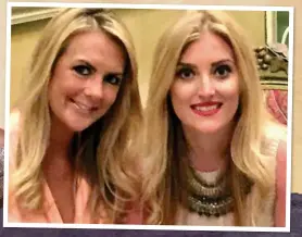  ??  ?? Jemma Keys. Right: With former friend Lucie Rose, far right, in 2015 ‘BETRAYED’: