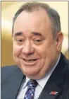  ??  ?? Sir Philip Hampton’s comments on the future of RBS were “very positive”, insists Alex Salmond.