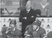  ?? GRAHAM HUGUES LA PRESSE CANADIENNE ?? Claude Julien dirigeait jeudi soir son 1000e match dans la LNH.