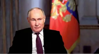  ?? AFP ?? Long reign: If he completes his term, Putin would surpass Joseph Stalin as the longest serving leader of modern Russia and the longest serving Russian leader since Catherine the Great.