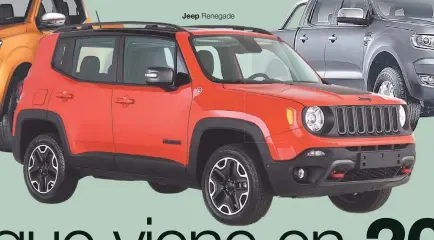  ??  ?? Jeep Renegade