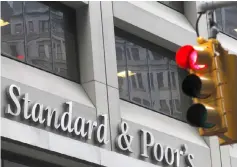  ??  ?? Although S&amp;P affirmed Romania’s‘BBB-/A-3’ ratings on Friday, which it said were supported by “moderate” external private and public debt levels, and sound growth prospects, the ratings agency took the unusual decision not publish an outlook. — Reuters photo