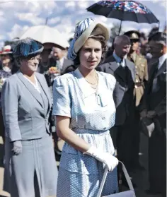  ?? ?? Princess Elizabeth, as she was then, during a Royal Tour to South Africa in 1947