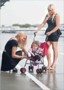  ?? Photo: DAVID UNWIN/FAIRFAX NZ ?? Modelling mums: