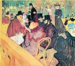  ?? CHICAGO ART INSTITUTE ?? Le Moulin Rouge. Toulouse-Lautrec