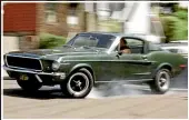  ??  ?? We like it when movie car chases keep it real. Like Bullitt.