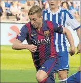  ?? FOTO: OMEDES ?? Deulofeu no piensa ser azulgrana otra vez