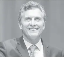  ??  ?? Mauricio Macri