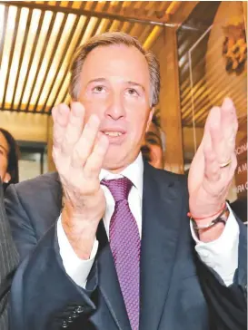  ?? JAVIER RÍOS ?? El aspirante asegura que de los obispos recibió “muchas bendicione­s”.