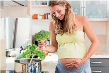  ?? 123RF ?? Veges are good, but if you’re pregnant try adding a lean steak (6mg) to your meal to reach the recommende­d daily amount of 27mg of iron a day faster.