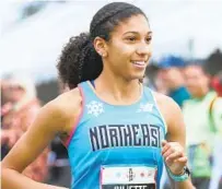  ?? VICTAH SAILER ?? Juliette Whittaker finished 10th in Foot Locker national championsh­ips in 2019.