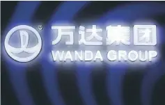  ??  ?? China’s Dalian Wanda Group is considerin­g a Hong Kong listing for its sports assets as part of efforts to rationalis­e its portfolio that could also include other sales, according to five people familiar with the situation. — Reuters photo