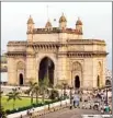  ?? Getty Images ?? THE GATEWAY of India is on the Mumbai waterfront.