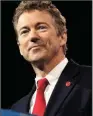  ?? COURTESY PHOTOGRAPH ?? Senator Rand Paul, R-Ky., is waiting on the new federal budget.
