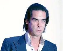  ?? PHOTO: REUTERS ?? Singer Nick Cave says it has become very important to make a stand against those people who are trying to bully musicians.