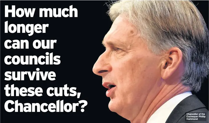  ??  ?? Chancellor of the Exchequer Phillip Hammond