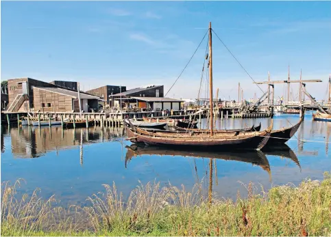  ?? ?? i Float your boat: reconstruc­tions of Viking vessels in Roskilde