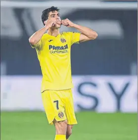  ?? FOTO: GETTY ?? Gerard Moreno será la principal arma de un ilusionado Villarreal