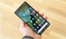  ?? Photograph: Samuel Gibbs/The Guardian ?? The Pixel 7 Pro builds on Google’s top 2021 model with meaningful improvemen­ts in camera and software without an increase in price.