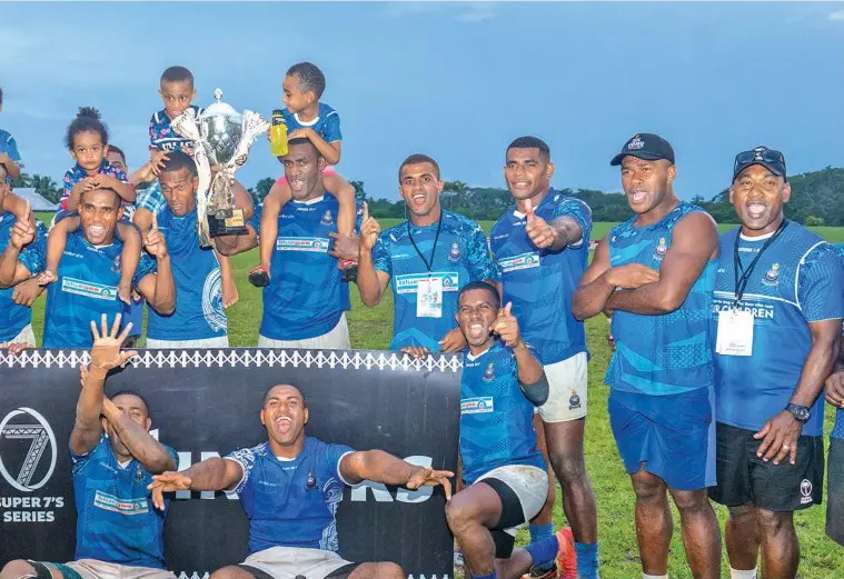  ??  ?? per Sevens Series at Sigatoka’s Lawaqa Park on January 23, 2021. Photo: Leon Lord