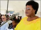  ?? Photo: Nampa ?? Battle… Gender minister Doreen Sioka.