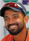  ?? – Reuters ?? MAKING AMENDS: India ViceCaptai­n Ajinkya Rahane.