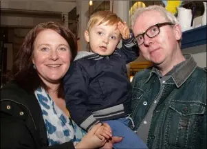  ??  ?? Ania, Danny and Seamus Kenny at the opening.