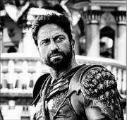  ?? LIONSGATE ?? Gerard Butler stars in “Gods of Egypt,” which probably could be better titled “Clash of the Whitans.”