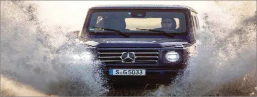  ??  ?? Mercedes-Benz new G-Class