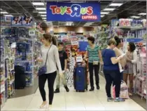  ?? ASSOCIATED PRESS FILE PHOTO ?? Ailing retailer Toys “R” Us has outlined plans to close 180 stores in the United States.