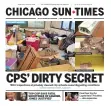  ??  ?? The Sun- Times has documented filthy conditions in CPS schools where the custodians are managed by Aramark.