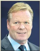  ??  ?? PERFECT TIMING: Koeman has backed Rooney’s decision to bring his England career to an end and fully focus on Everton’s bid for glory