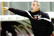  ?? LAPRESSE ?? Domenico Toscano, allenatore della Reggina