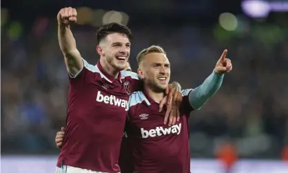  ?? ?? West Ham have an attractive date with Europa League specialist­s Sevilla. Photograph: Rob Newell/CameraSpor­t/Getty Images