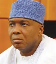  ??  ?? Senator Bukola Saraki