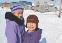 ?? CAROLINE MONTPETIT LE DEVOIR ?? Dans les communauté­s inuites du Nunavik, à l’extrême nord du Québec, l’inuktitut est encore très vivant.