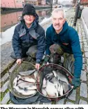  ??  ?? The Wensum in Norwich comes alive with silvers and predators every winter.