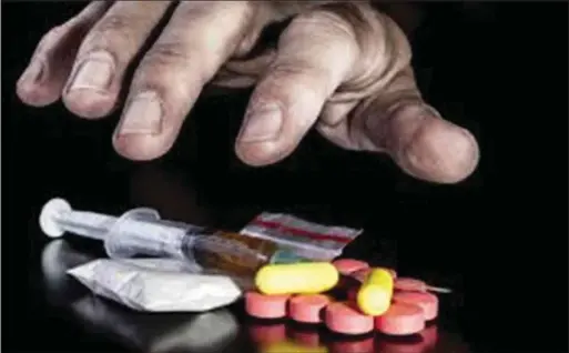  ??  ?? Drug abuse is on the rise in Nigeria