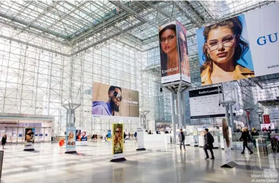  ?? Vision Expo East at Javits Center. ??